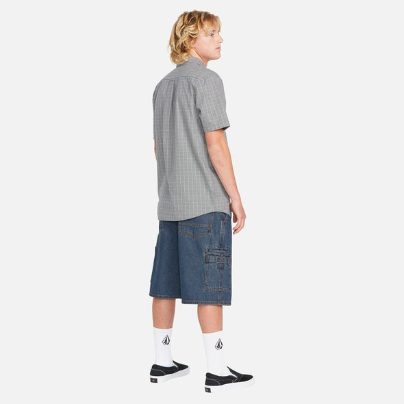 VOLCOM 1991 Utility Denim 23" Shorts - Indigo Ridge Wash