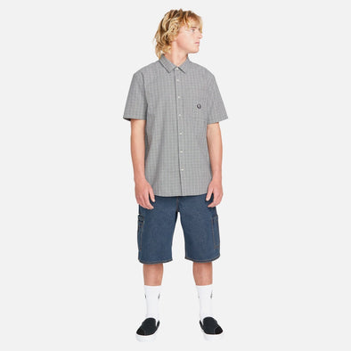 VOLCOM 1991 Utility Denim 23" Shorts - Indigo Ridge Wash