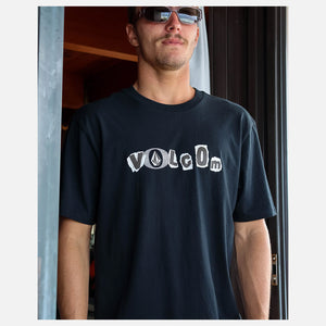 VOLCOM Angst Tee - Black