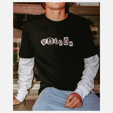 VOLCOM Angst Tee - Black