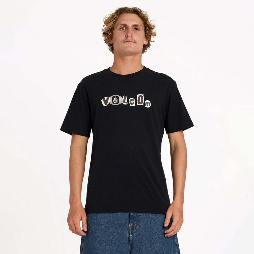 VOLCOM Angst Tee - Black
