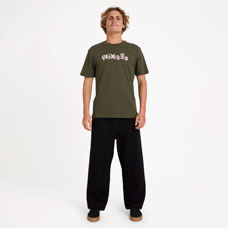VOLCOM Angst Tee - Squadron Green