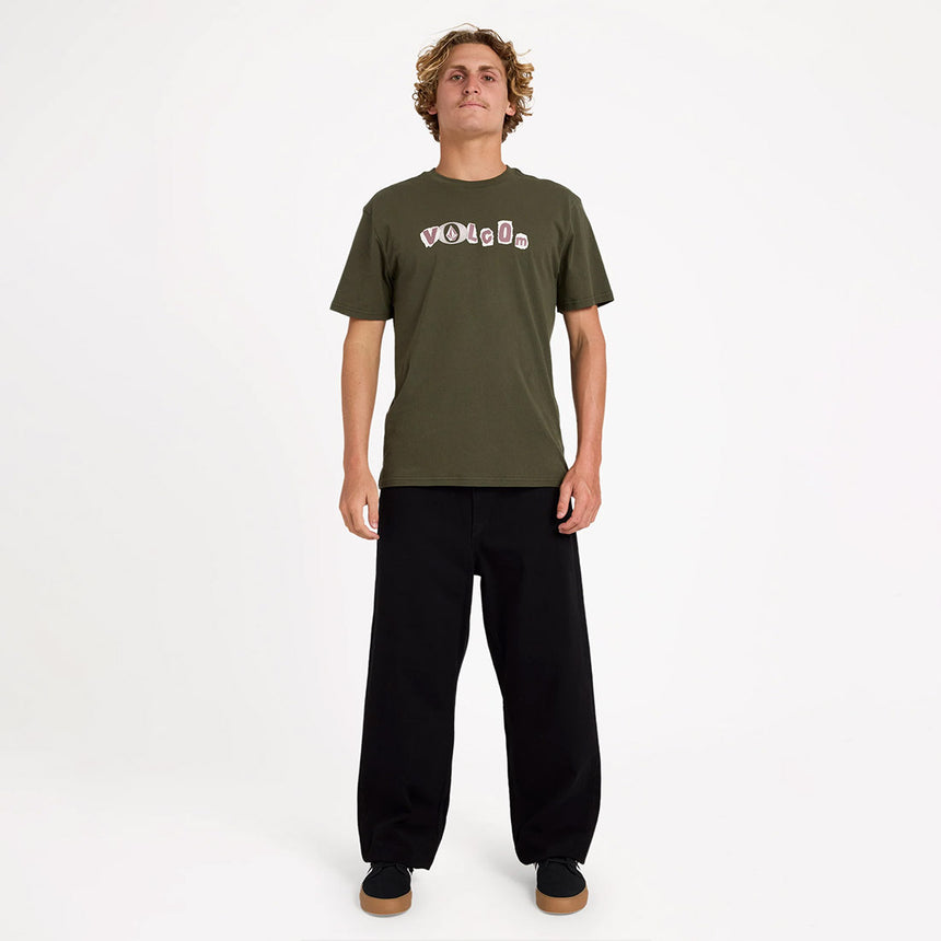 VOLCOM Angst Tee - Squadron Green