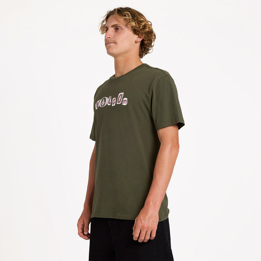 VOLCOM Angst Tee - Squadron Green