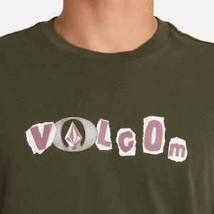 VOLCOM Angst Tee - Squadron Green