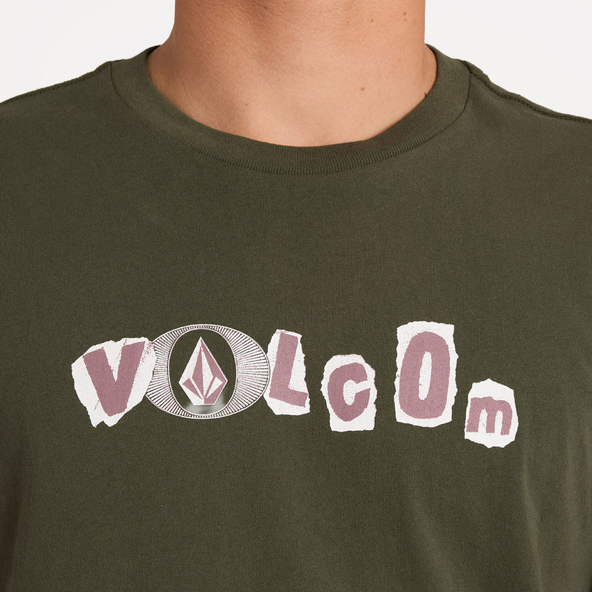 VOLCOM Angst Tee - Squadron Green