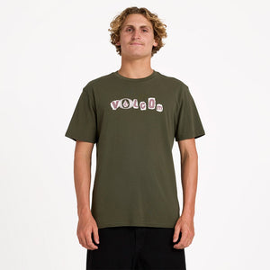 VOLCOM Angst Tee - Squadron Green