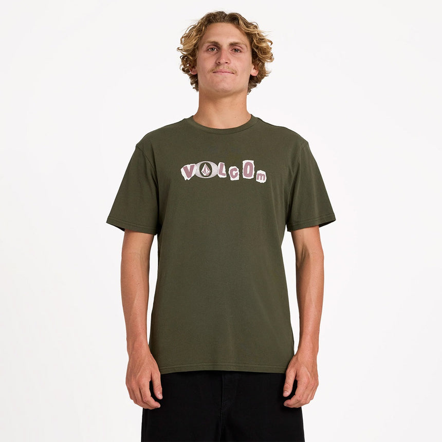VOLCOM Angst Tee - Squadron Green