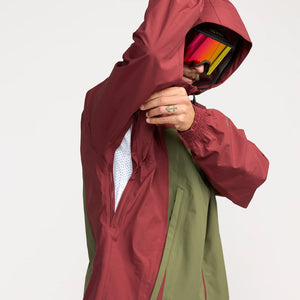 VOLCOM Arthur 3L Jacket 2026 - Burnt Red