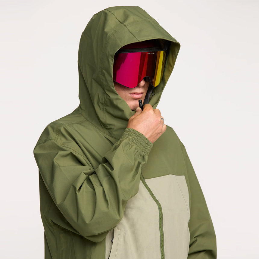 VOLCOM Arthur 3L Jacket 2026 - Dark Olive