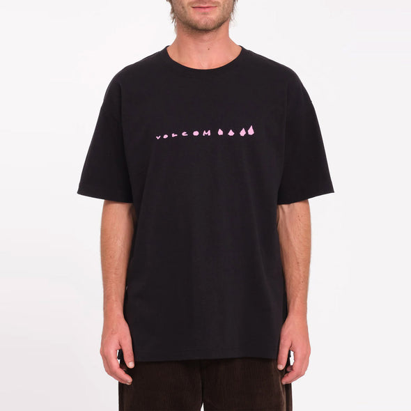 VOLCOM Arthur Dino Lse Tee - Black