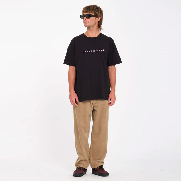 VOLCOM Arthur Dino Lse Tee - Black