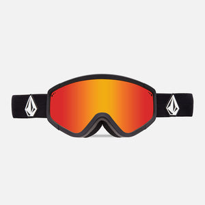 VOLCOM Attunga Goggle 2025 - Matte Black/Red Chrome