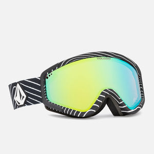 VOLCOM Attunga Goggle 2025 - Op Art/Gold Chrome