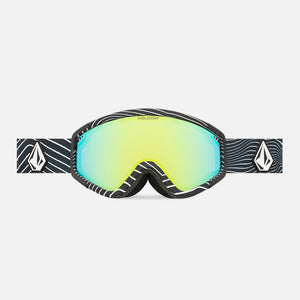 VOLCOM Attunga Goggle 2025 - Op Art/Gold Chrome