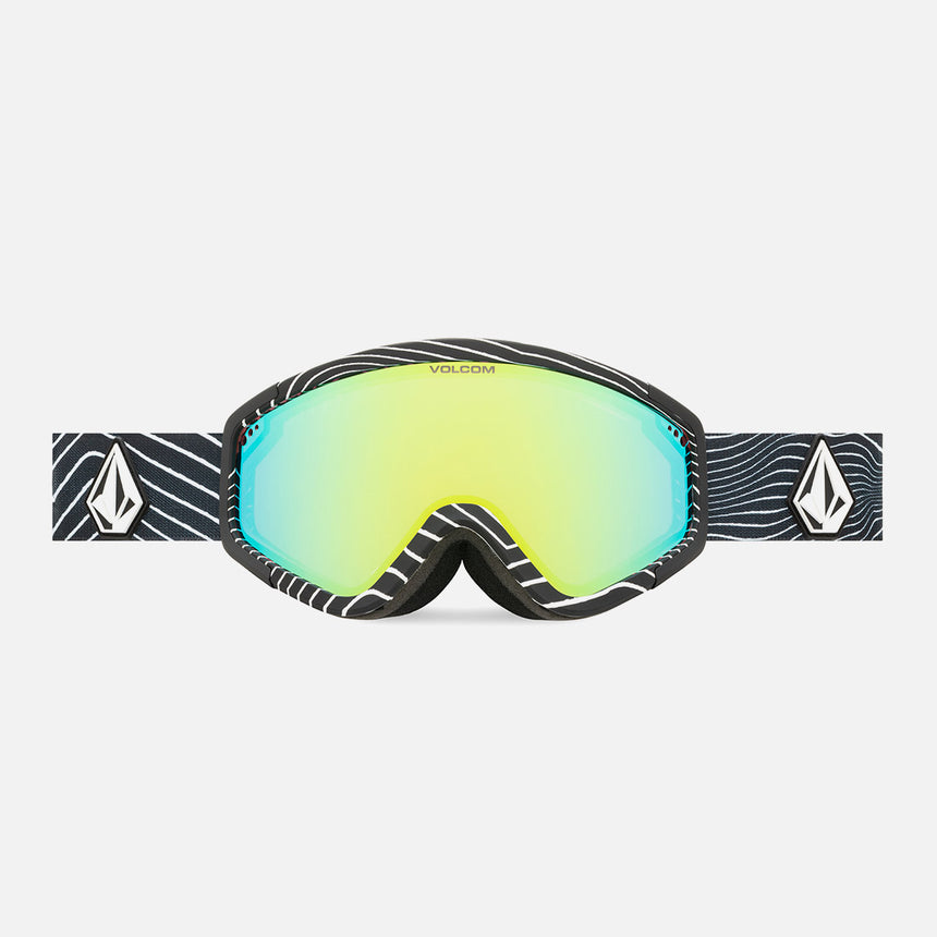 VOLCOM Attunga Goggle 2025 - Op Art/Gold Chrome