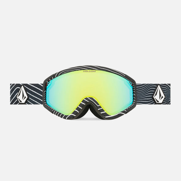 VOLCOM Attunga Goggle 2025 - Op Art/Gold Chrome