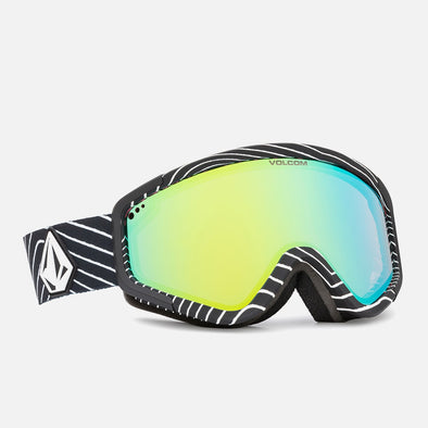 VOLCOM Attunga Goggle 2025 - Op Art/Gold Chrome