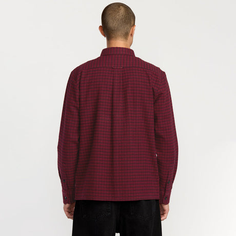 VOLCOM Augustone Shirt - Merlot