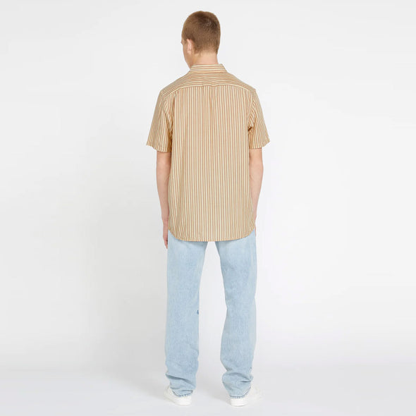 VOLCOM Barstone Short Sleeve Shirt - Grain