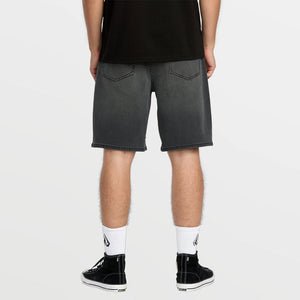 VOLCOM Billow Denim 22" Shorts - Concrete