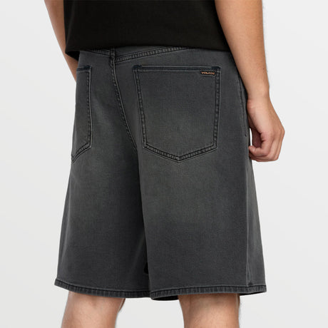 VOLCOM Billow Denim 22" Shorts - Concrete