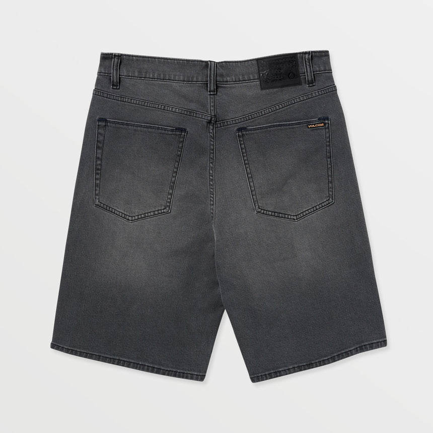 VOLCOM Billow Denim 22" Shorts - Concrete