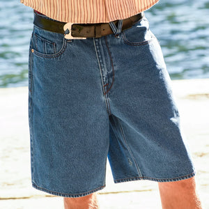 VOLCOM Billow Denim Short - Oliver Mid Blue