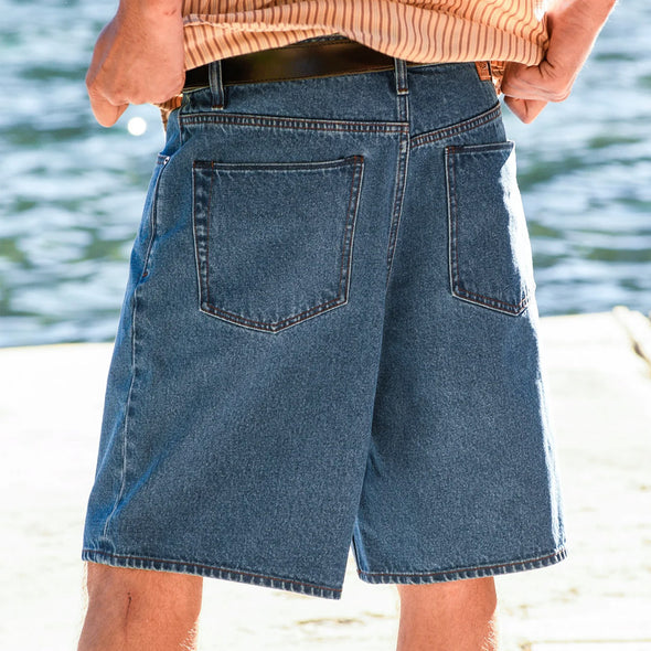 VOLCOM Billow Denim Short - Oliver Mid Blue