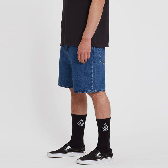 VOLCOM Billow Denim Short - Oliver Mid Blue