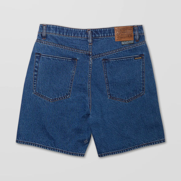 VOLCOM Billow Denim Short - Oliver Mid Blue