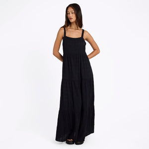 VOLCOM Boa Maxi Dress - Black
