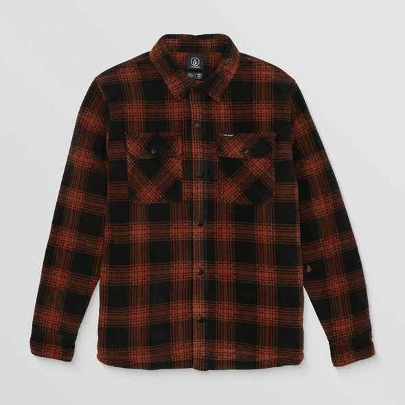 VOLCOM Bowered Fleece - Burnt Sienna