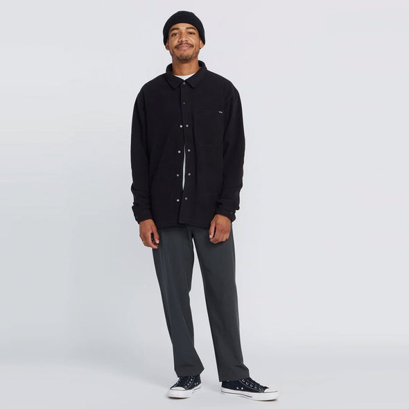 VOLCOM Bowered Long Sleeve Fleece - Black