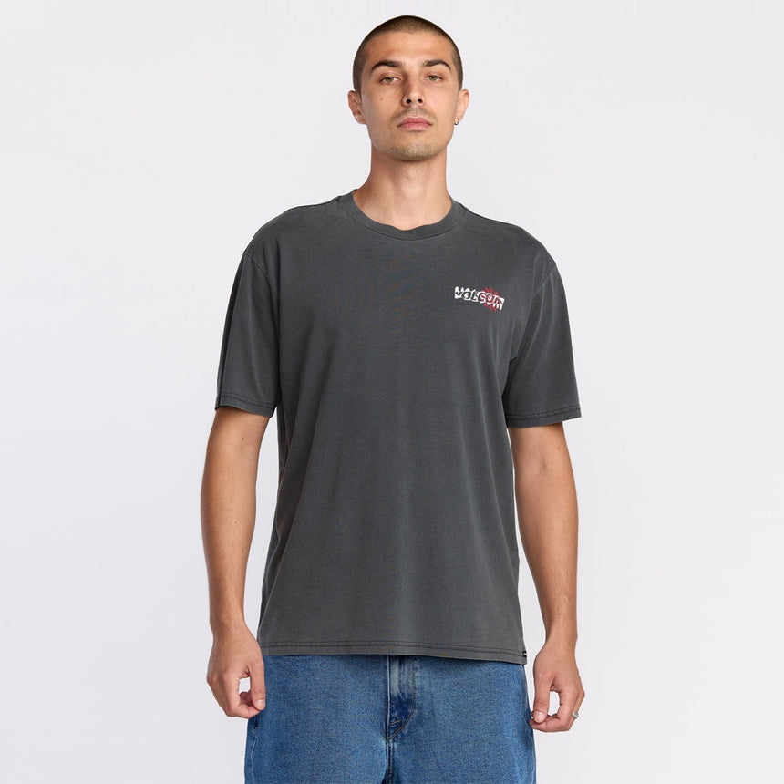 VOLCOM Brain Mix Tee - Stealth