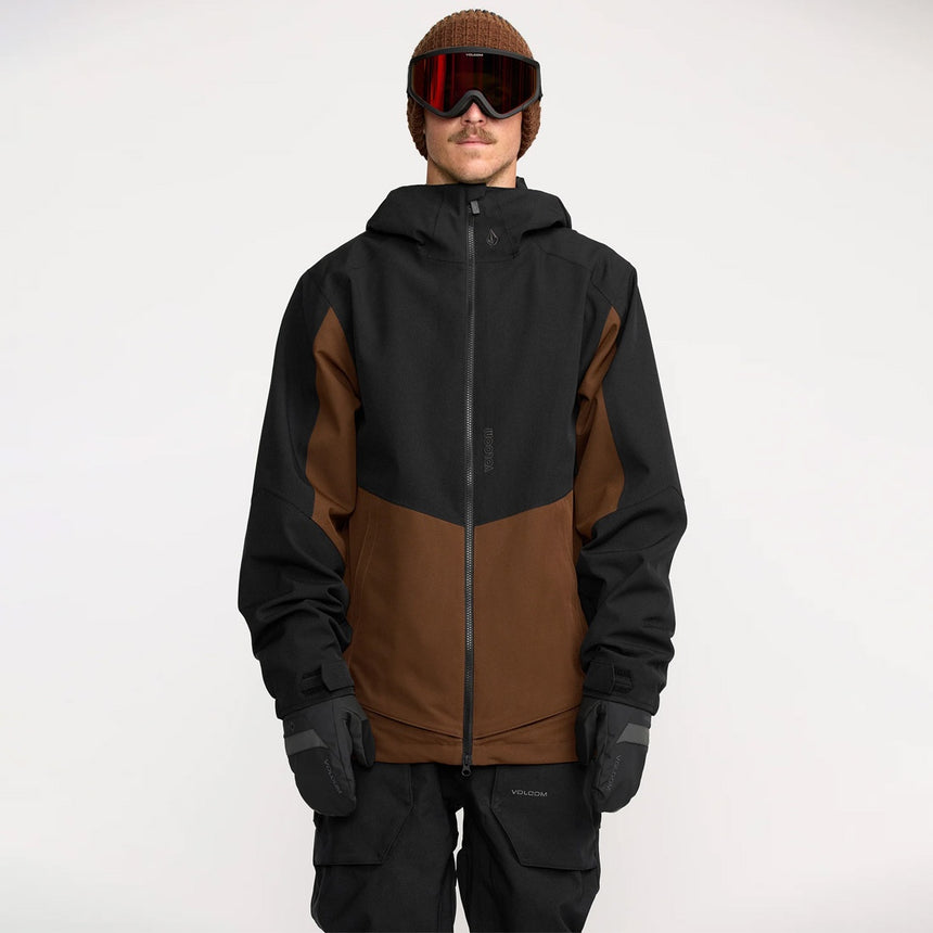 VOLCOM Brighton Full Zip Jacket 2026 - Brown