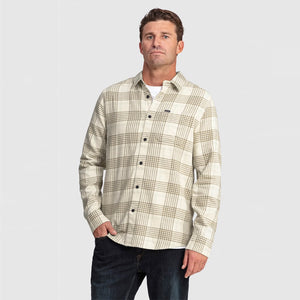 VOLCOM Caden Plaid Shirt - Dirty White