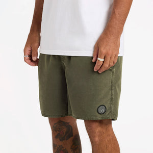 VOLCOM Center 17" Trunks - Squadron Green