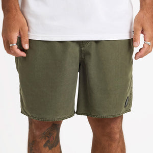VOLCOM Center 17" Trunks - Squadron Green