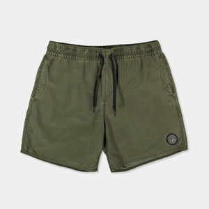 VOLCOM Center 17" Trunks - Squadron Green