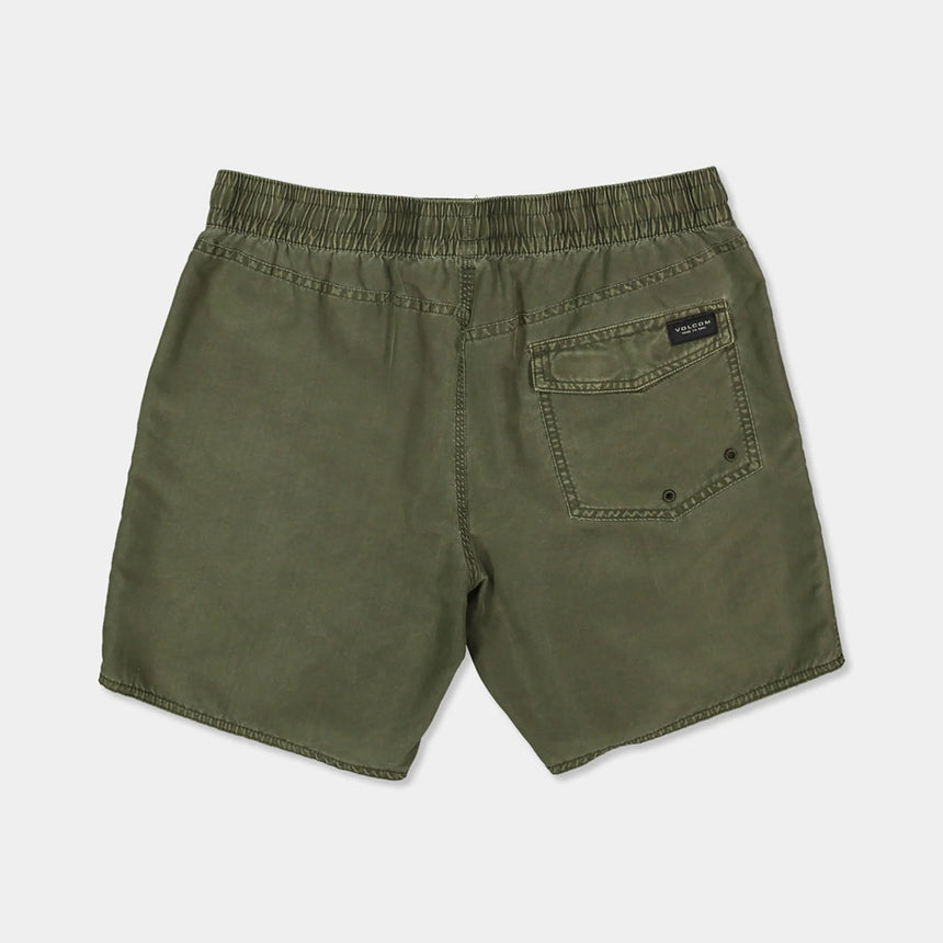 VOLCOM Center 17" Trunks - Squadron Green