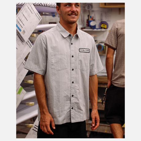 VOLCOM Checked Out Dress - Camouflage