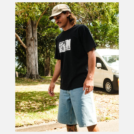 VOLCOM Chillow 2 Denim Short - Stone Blue