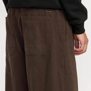 VOLCOM Chillow Pleat EW Pant - Cacao