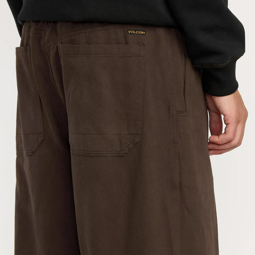 VOLCOM Chillow Pleat EW Pant - Cacao