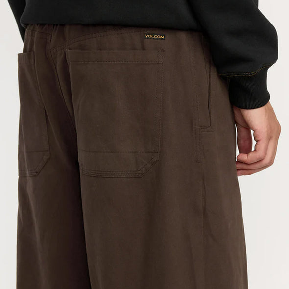 VOLCOM Chillow Pleat EW Pant - Cacao