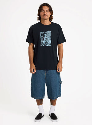 VOLCOM Cocktail Loose Tee - Black