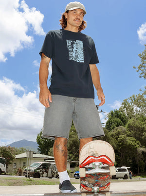 VOLCOM Cocktail Loose Tee - Black
