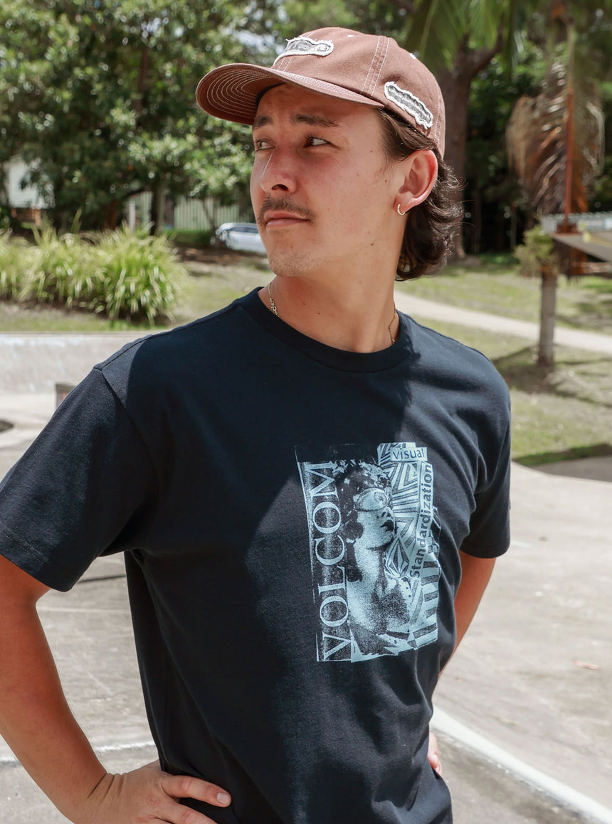 VOLCOM Cocktail Loose Tee - Black