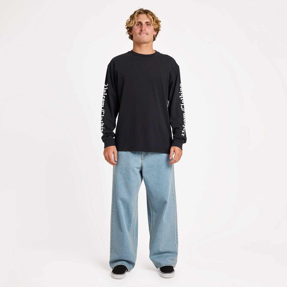 VOLCOM Core Gnar Long Sleeve Tee - Black